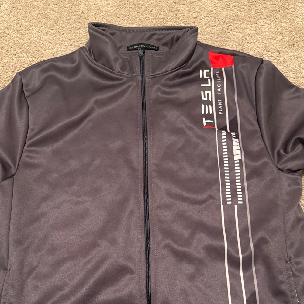 Tesla Men's Dark Gray Performance Jacket